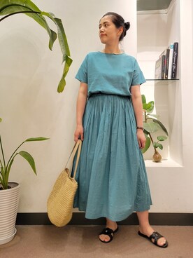 浪口 絵美さん(レディース・164cm)の夏コーディネート