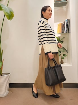 浪口　絵美さん（レディース・164cm）の秋コーディネート