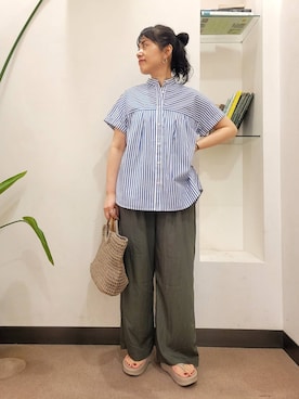 浪口 絵美さん(レディース・164cm)の夏コーディネート