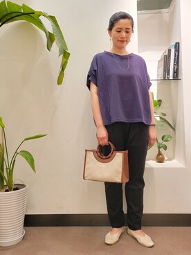 浪口　絵美さん（レディース・164cm）の夏コーディネート