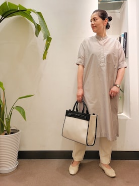 浪口　絵美さん（レディース・164cm）の夏コーディネート