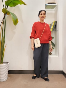 「URBAN RESEARCH DOORS」｜浪口　絵美さん（レディース・164cm）の秋コーディネート