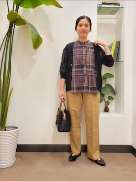 浪口 絵美さん(レディース・164cm)の秋コーディネート