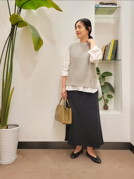 浪口 絵美さん(レディース・164cm)の秋コーディネート