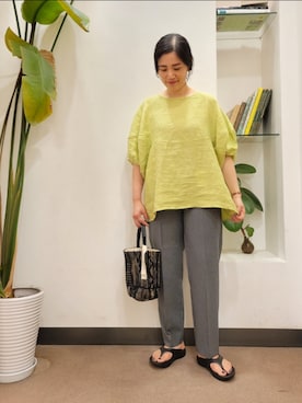 浪口　絵美さん（レディース・164cm）の夏コーディネート