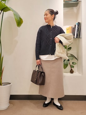 浪口　絵美さん（レディース・164cm）の冬コーディネート