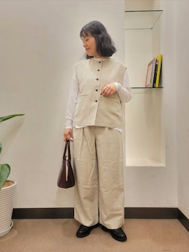 浪口　絵美さん（レディース・164cm）の秋コーディネート