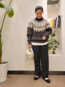 浪口 絵美さん(レディース・164cm)の冬コーディネート