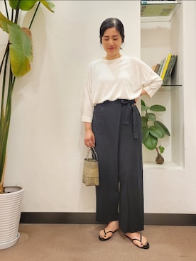 浪口 絵美さん(レディース・164cm)の夏コーディネート