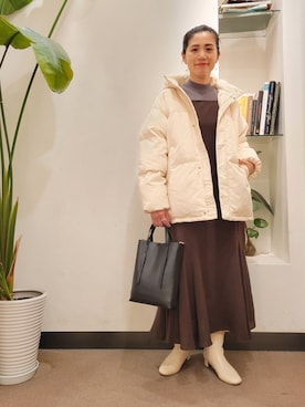 浪口　絵美さん（レディース・164cm）の冬コーディネート