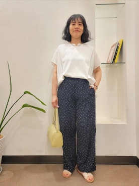 浪口　絵美さん（レディース・164cm）の夏コーディネート