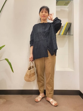 浪口 絵美さん(レディース・164cm)の夏コーディネート