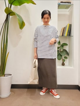 浪口　絵美さん（レディース・164cm）の秋コーディネート