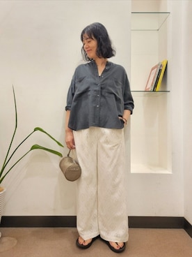 浪口 絵美さん(レディース・164cm)の夏コーディネート