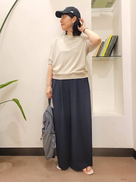 浪口 絵美さん(レディース・164cm)の夏コーディネート