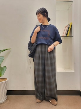 浪口 絵美さん(レディース・164cm)の秋コーディネート