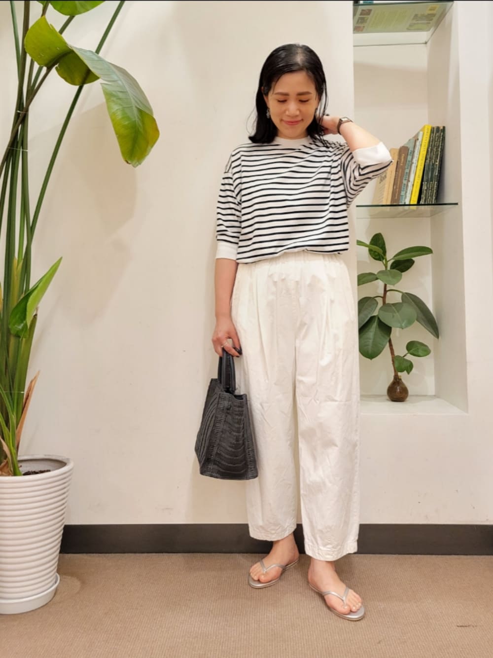 かぐれ コットンクロップドパンツ 【公式通販】 かぐれ アーバン