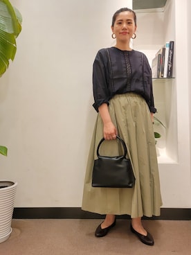 浪口　絵美さん（レディース・164cm）の秋コーディネート