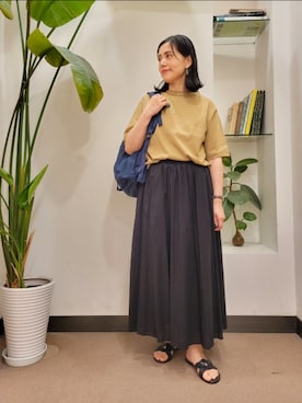 浪口 絵美さん(レディース・164cm)の夏コーディネート