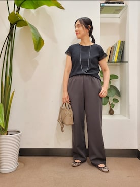 浪口　絵美さん（レディース・164cm）の秋コーディネート