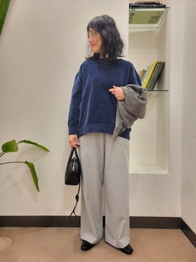 浪口 絵美さん(レディース・164cm)の冬コーディネート