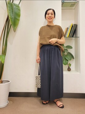 浪口　絵美さん（レディース・164cm）の夏コーディネート