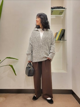 浪口　絵美さん（レディース・164cm）の冬コーディネート