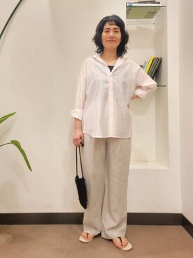 浪口 絵美さん(レディース・164cm)の夏コーディネート