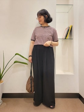 浪口 絵美さん(レディース・164cm)の夏コーディネート