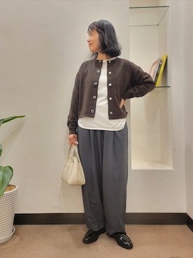 浪口　絵美さん（レディース・164cm）の秋コーディネート