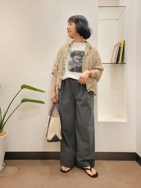 浪口　絵美さん（レディース・164cm）の春コーディネート