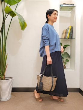 浪口 絵美さん(レディース・164cm)の春コーディネート