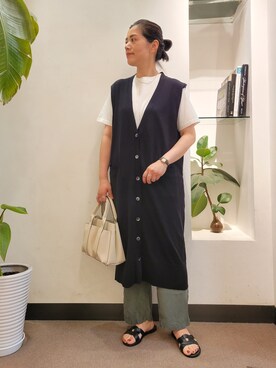 浪口　絵美さん（レディース・164cm）の夏コーディネート