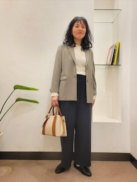 浪口　絵美さん（レディース・164cm）の春コーディネート