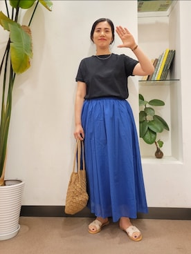 浪口 絵美さん(レディース・164cm)の夏コーディネート