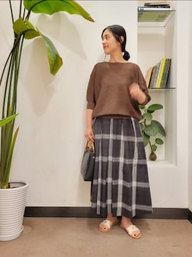 浪口　絵美さん（レディース・164cm）の夏コーディネート