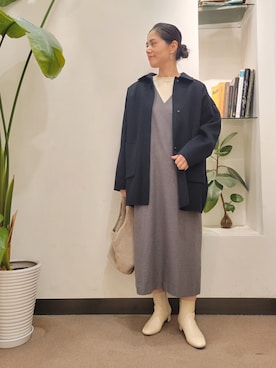 浪口 絵美さん(レディース・164cm)の冬コーディネート