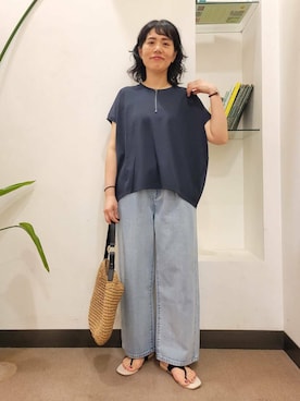 浪口 絵美さん(レディース・164cm)の夏コーディネート