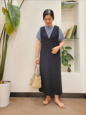 浪口 絵美さん(レディース・164cm)の夏コーディネート