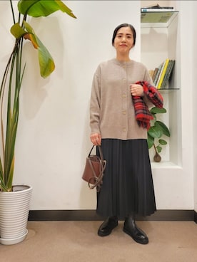 「URBAN RESEARCH DOORS」｜浪口　絵美さん（レディース・164cm）の秋コーディネート