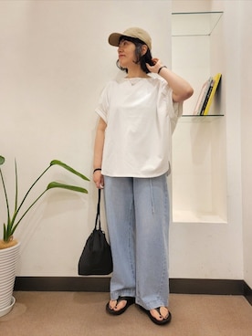 浪口 絵美さん(レディース・164cm)の夏コーディネート