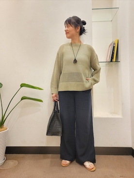 浪口 絵美さん(レディース・164cm)の春コーディネート