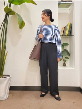 浪口　絵美さん（レディース・164cm）の秋コーディネート