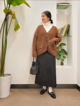 浪口 絵美さん(レディース・164cm)の冬コーディネート