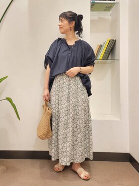 浪口　絵美さん（レディース・164cm）の夏コーディネート