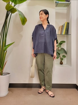浪口 絵美さん(レディース・164cm)の夏コーディネート