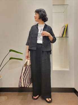 浪口 絵美さん(レディース・164cm)の春コーディネート