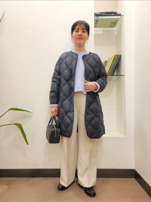 ライトダウンキルトロングコート（ダウンジャケット/コート）｜URBAN