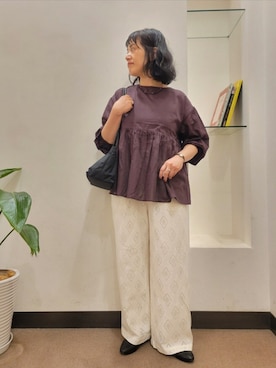 浪口 絵美さん(レディース・164cm)の秋コーディネート
