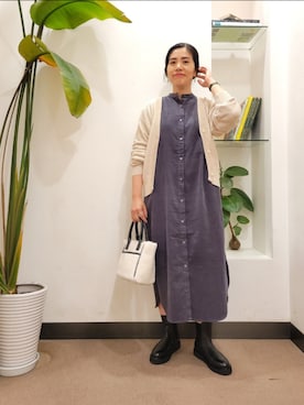 「URBAN RESEARCH DOORS」｜浪口　絵美さん（レディース・164cm）の秋コーディネート